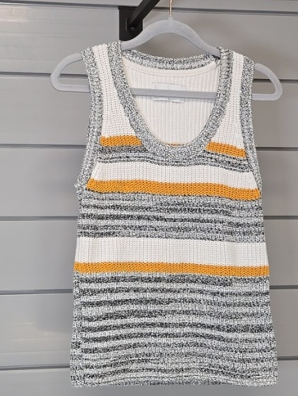 Lucky Brand Knit Scoop Neck  Tank Top